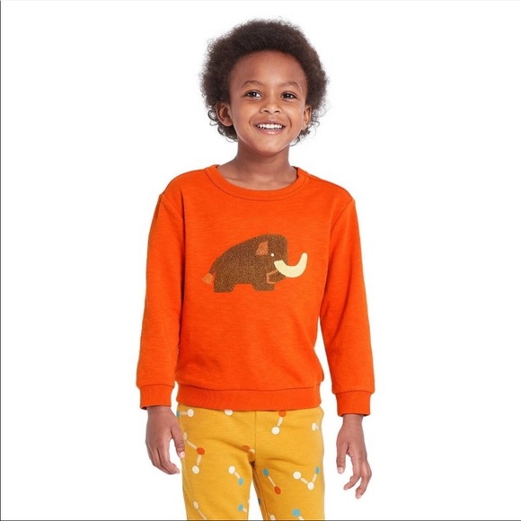 Toddler Woolly Mammoth Embroidered Sweatshirt - Picture 5 of 6